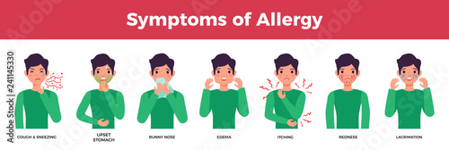 Allergy Icons Set