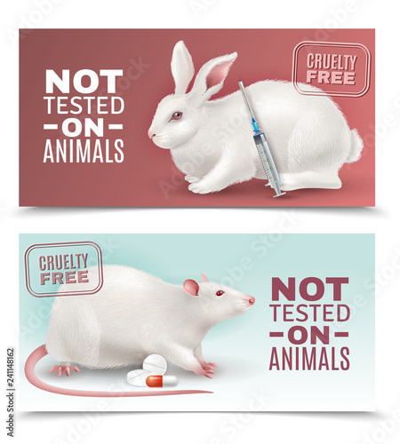 Not Tested On Animals Banners