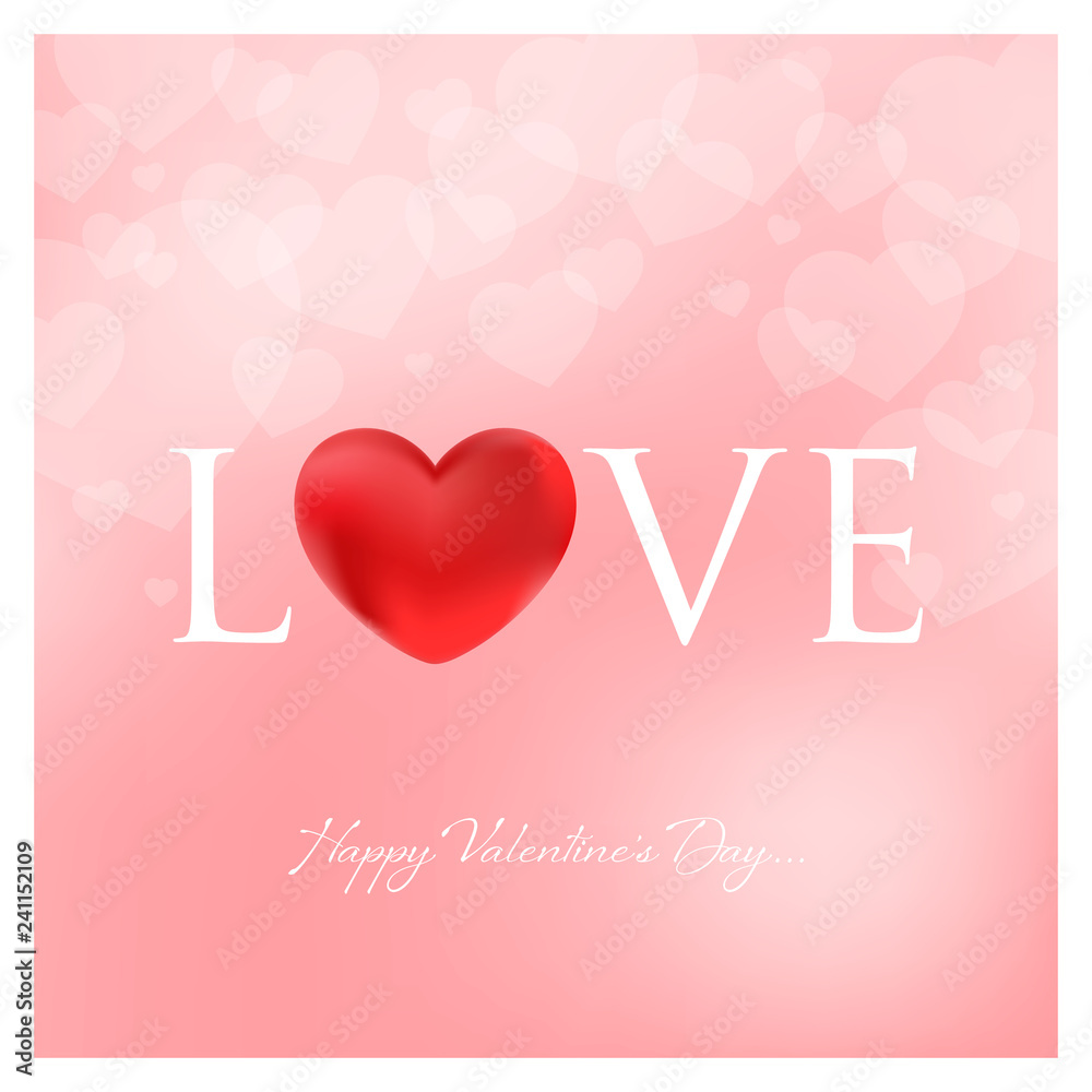 happy valentines day greeting card vector illustration happy valentines day greeting card vector illustration