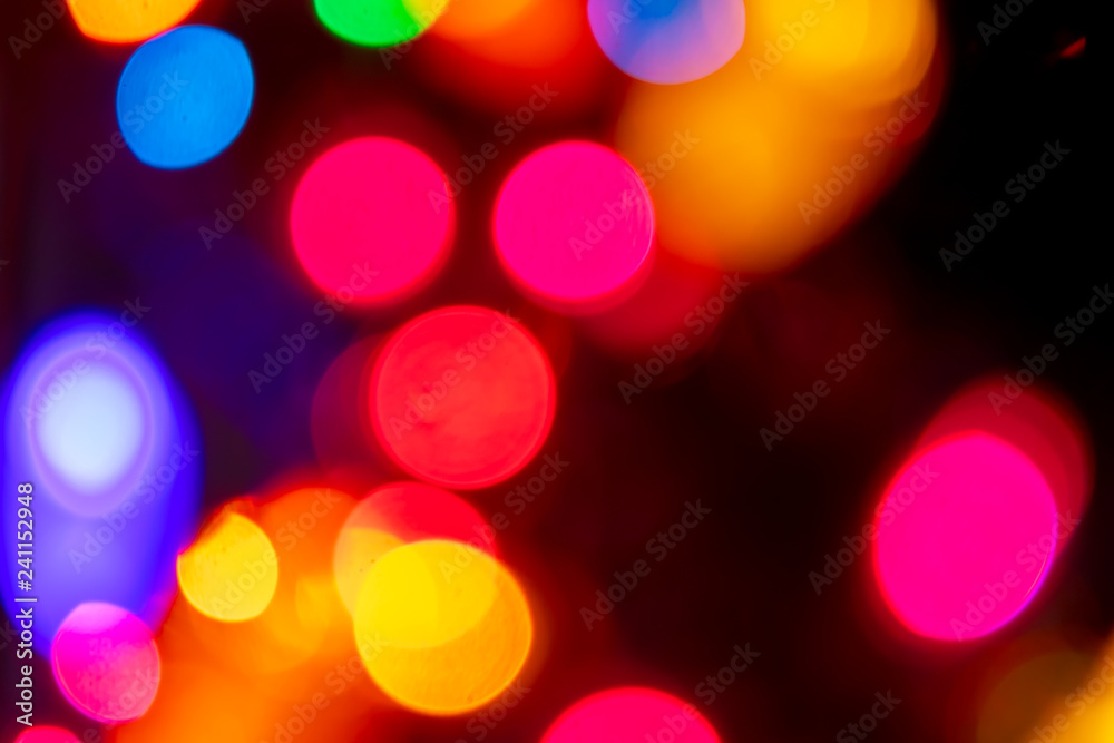 Red Green Blue and Yellow Bokeh Red Green Blue and Yellow Bokeh