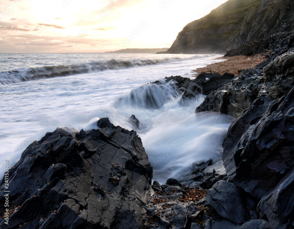 Obraz premium Seatown beach, Dorset