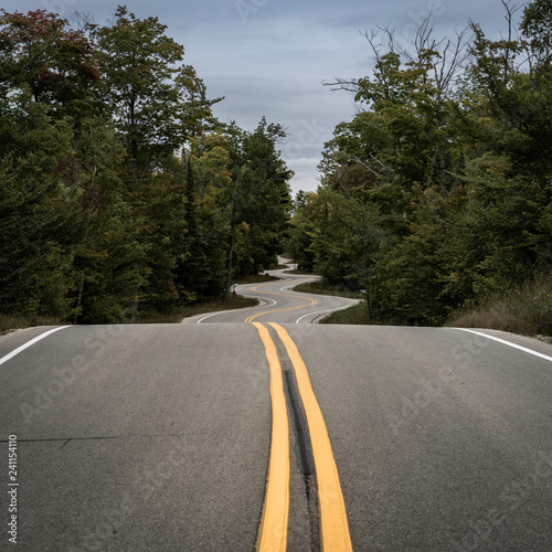 curvy road