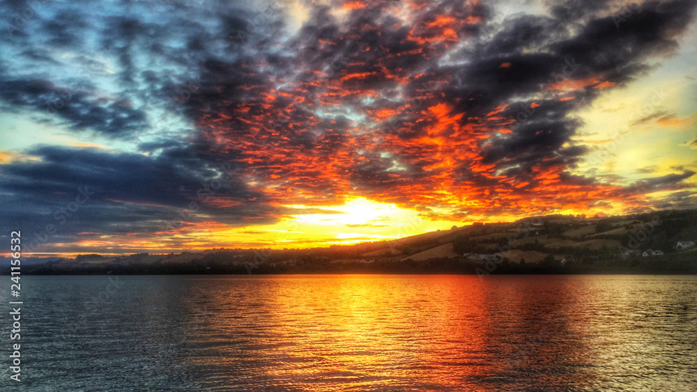 Fototapeta premium River Sunset