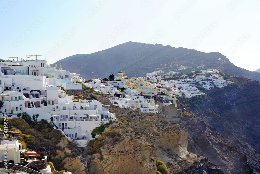 Characteristic view of Santorini, Cyclades