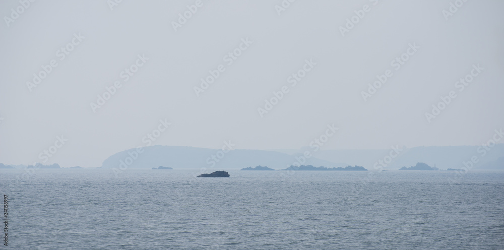 Fototapeta premium Littoral île de Bréhat Côtes d'Armor Bretagne France