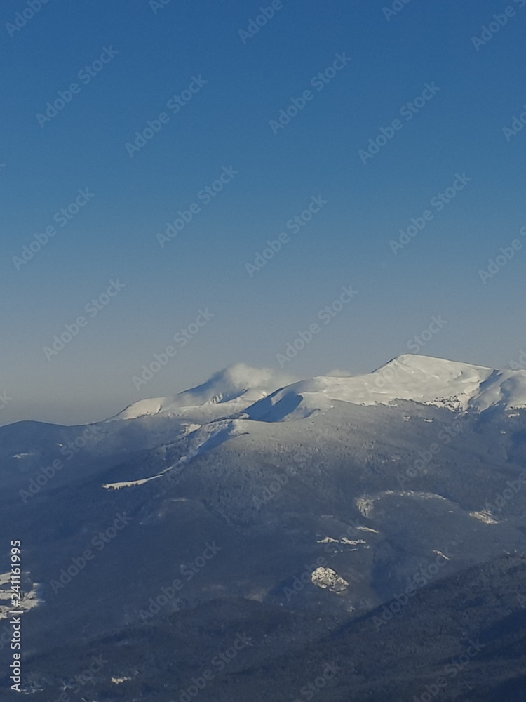 Fototapeta premium Mountine in Ukraine