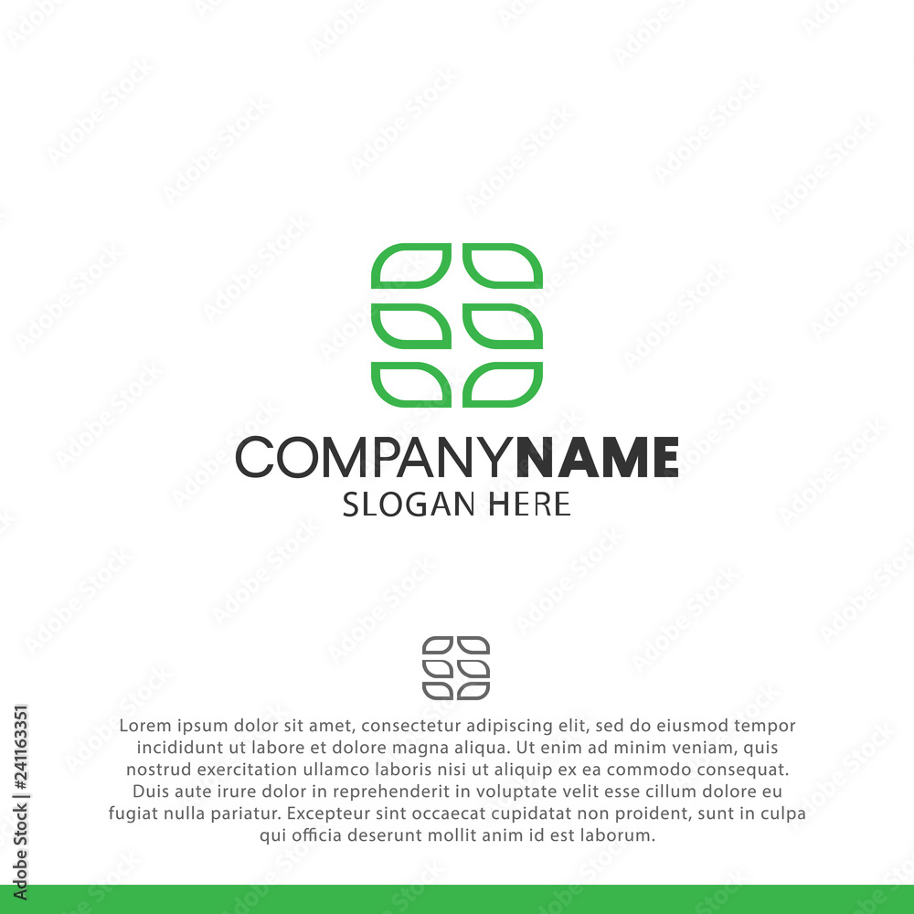 letter s leaf logo design vector template letter s leaf logo design vector template