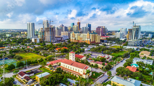 Fort Lauderdale, Florida, USA Skyline Aerial photo