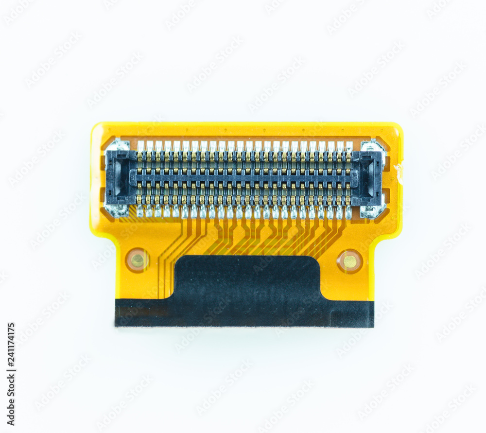 Micro socket close up Micro socket close up