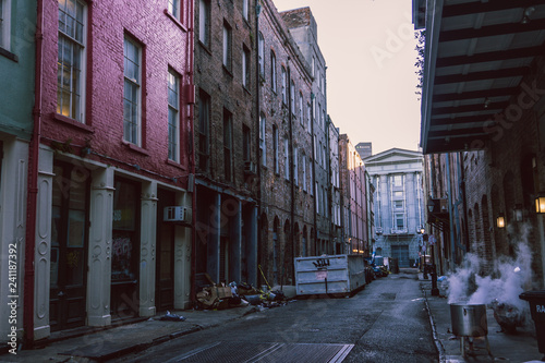 old street in the city