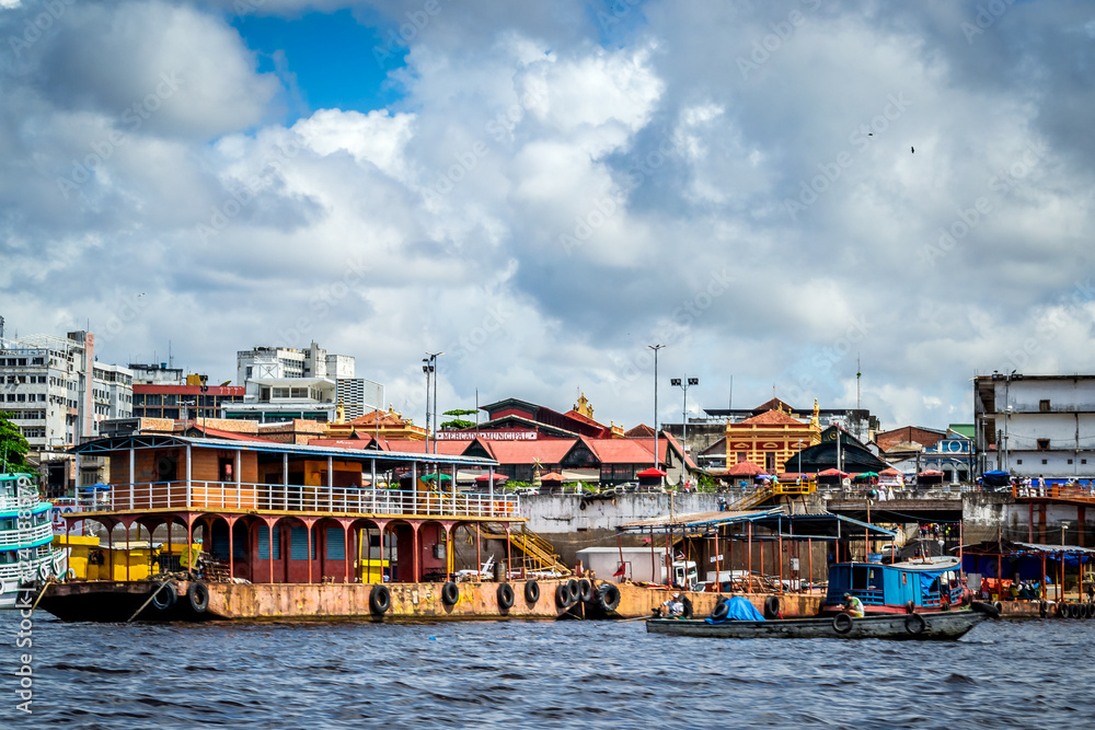Cities of Brazil - Manaus, Amazonas - City Views from Rio Negro