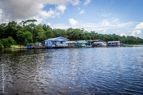 Cities of Brazil - Manaus, Amazonia - Lago do Catalao Community