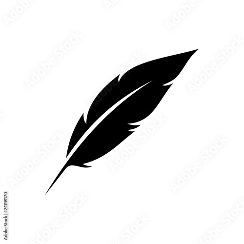 Feather pen icon