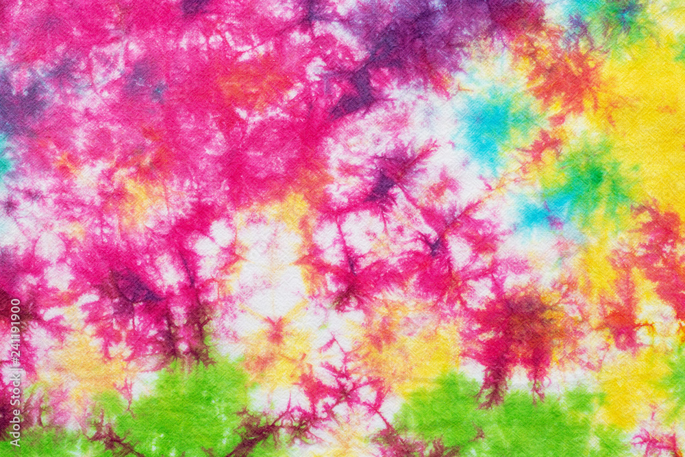 colorful tie dye pattern abstract background