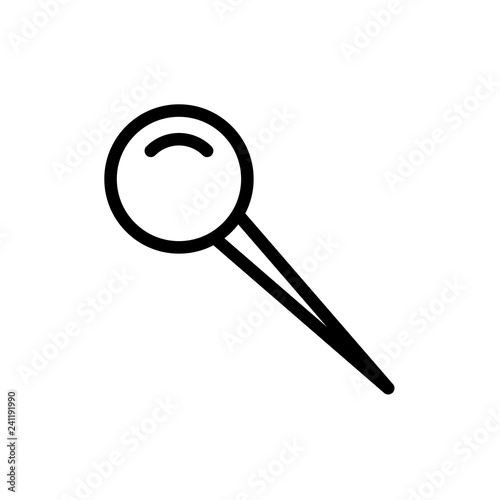 Paper pin icon