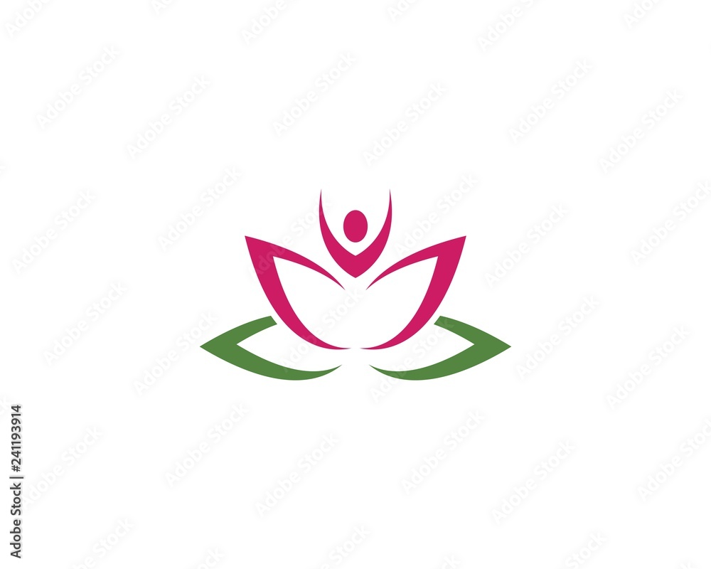 Lotus flowers logo Lotus flowers logo