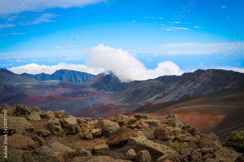 Views from Haleakala National Park in Maui