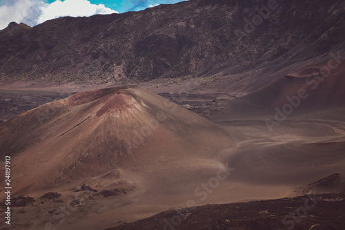 Crater at Haleakala National Park 