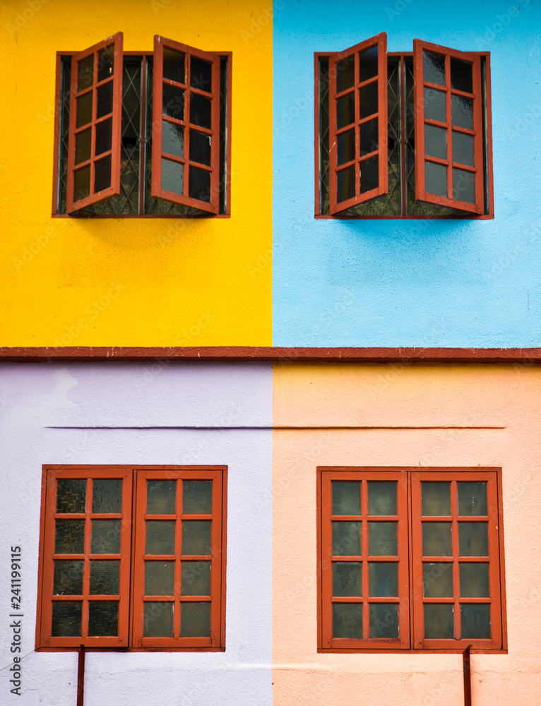 Colourful Windows Abstract