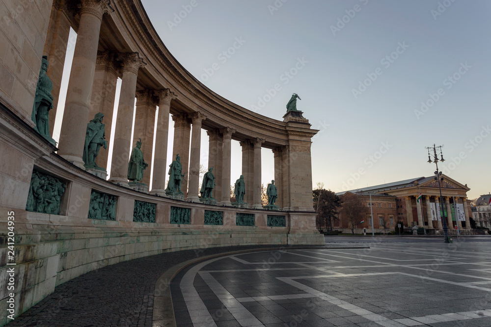 Fototapeta premium Heroes' Square Budapest