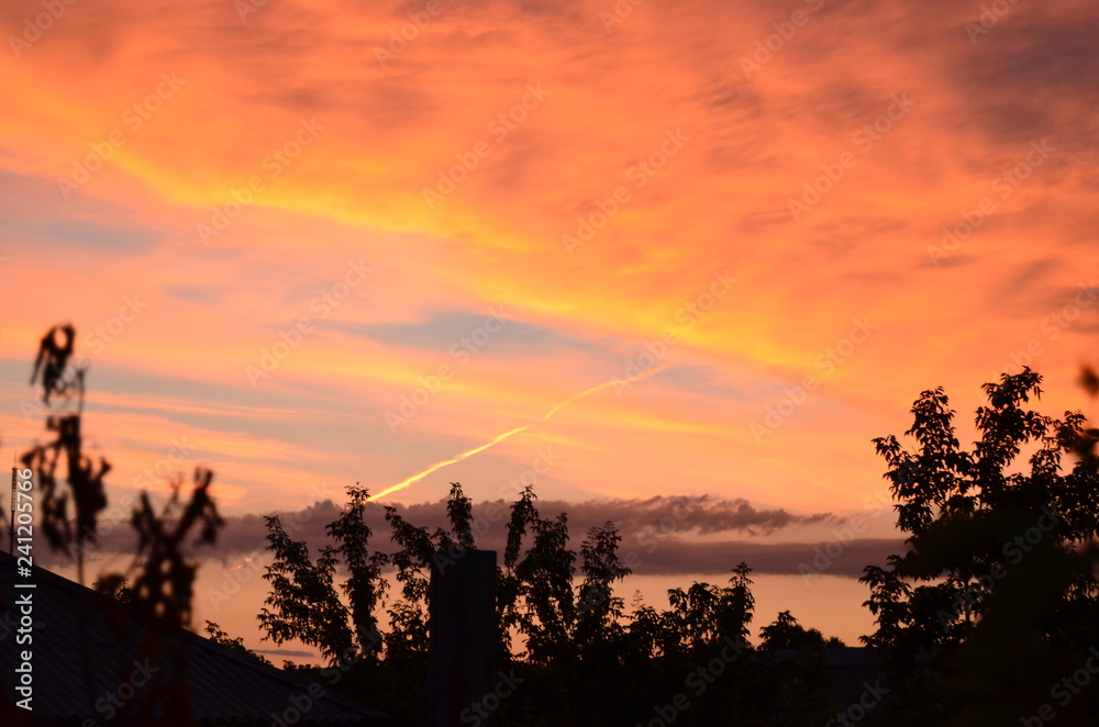 Obraz premium пошел на закат