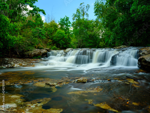 Smooth waterfall