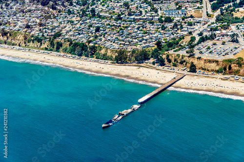 Sunken Ship in Aptos, California