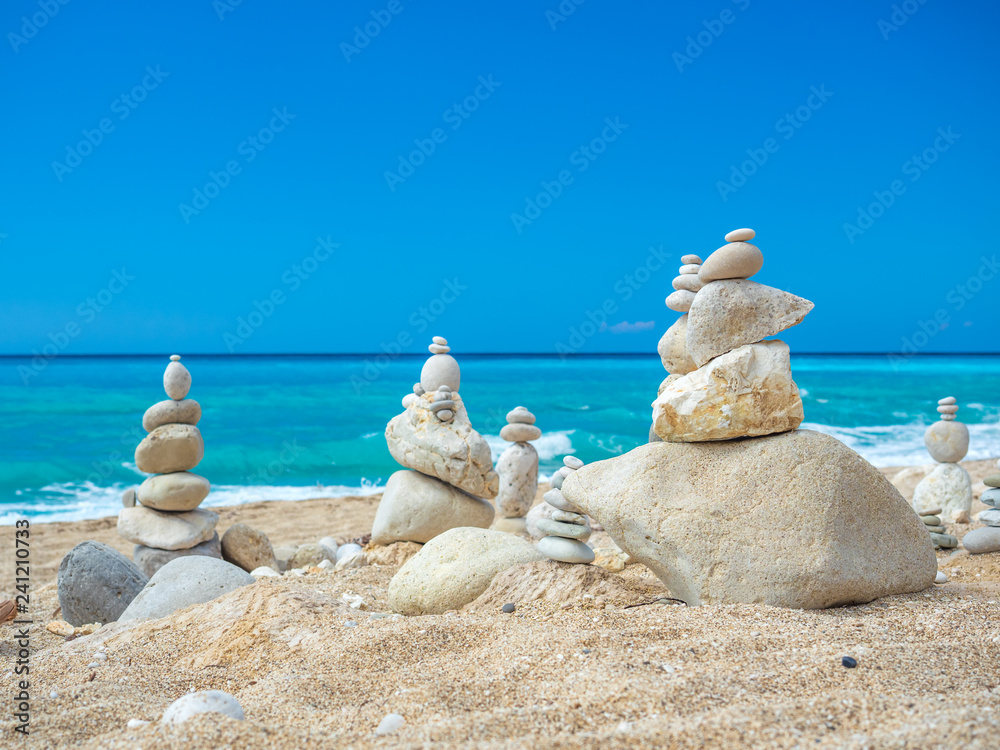 stones at the beach