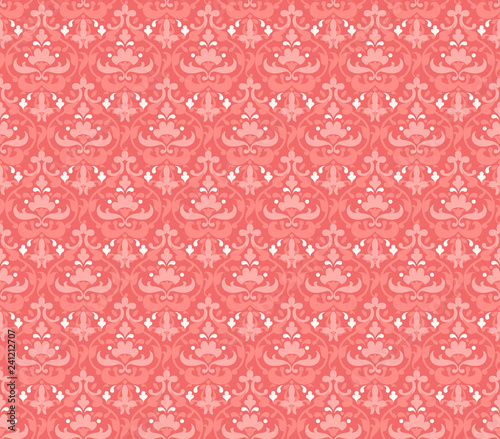 Damask seamless pattern