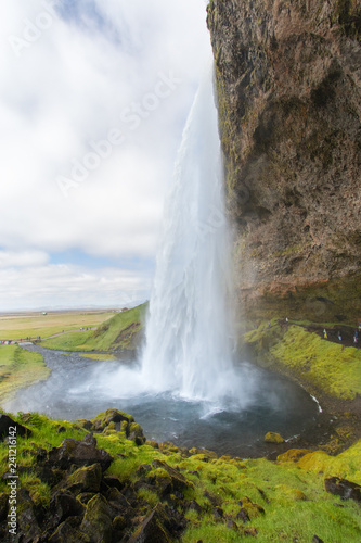 Seljalandsfoss waterfall on Iceland