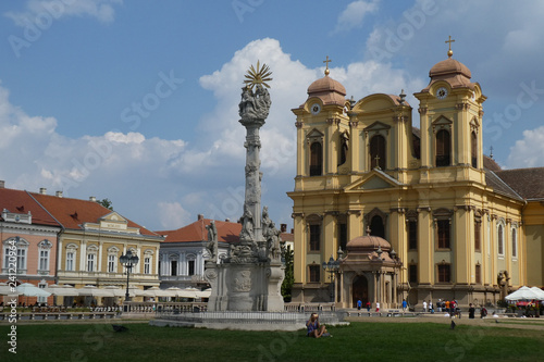 Timisoara; Temeschwar; Banat; Katholische Kathedrale; Domplatz; Piata unirii