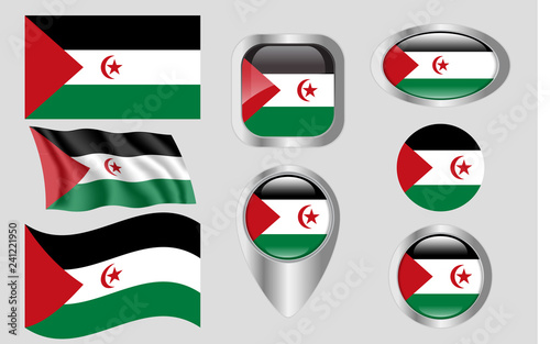 Flag of the Sahrawi Arab Democratic Republic Free Download Flag of the Sahrawi Arab Democratic Republic - GFXLoad