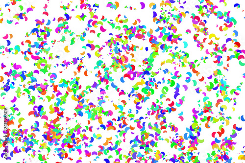 Streamers and confetti.