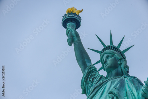 Statue of Liberty & Ellis Island government SHUTDOWN © Black Mamba