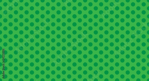 Green Polka Dot Background