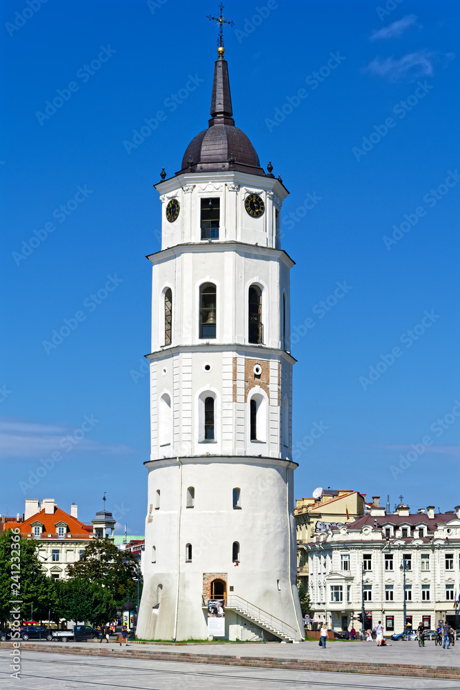 Glockenturm Kathedrale Vilnius, Litauen