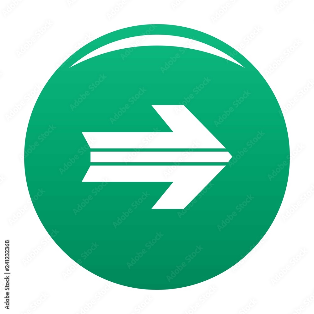 Arrow icon in black. Simple illustration of arrow icon vector isolated on white background Arrow icon in black. Simple illustration of arrow icon vector isolated on white background