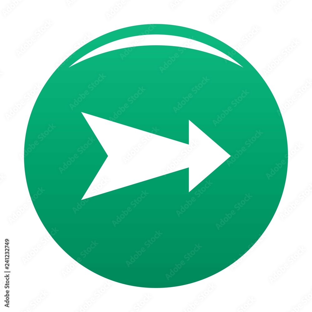 Arrow icon in black. Simple illustration of arrow icon vector isolated on white background Arrow icon in black. Simple illustration of arrow icon vector isolated on white background