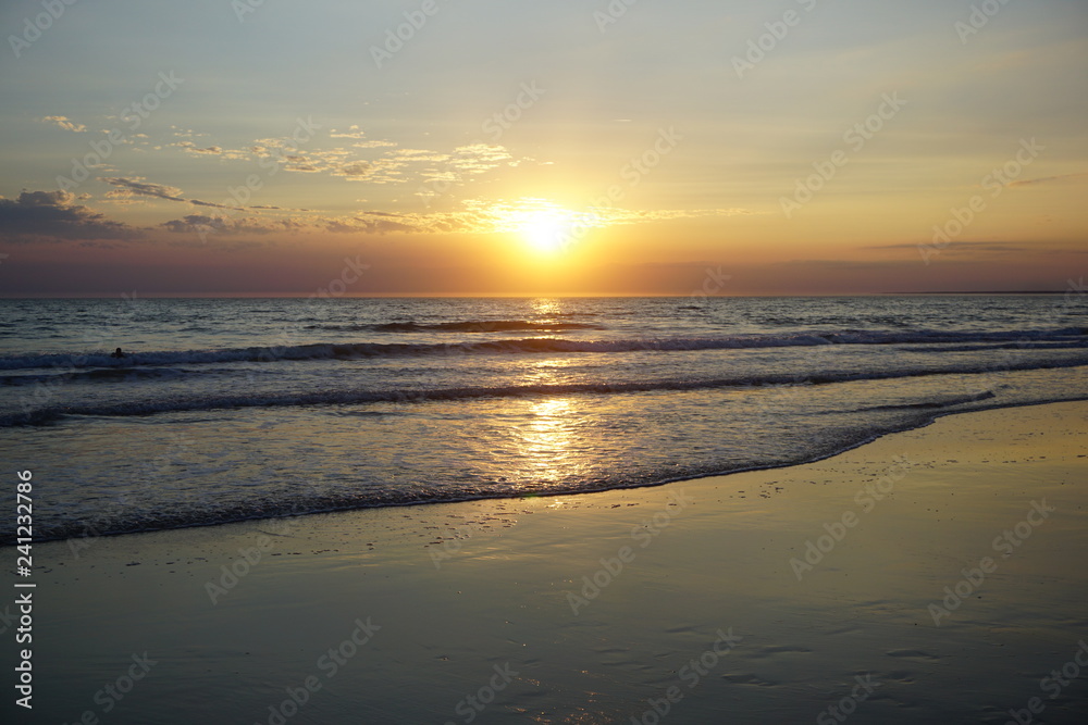 Sonnenuntergang in Vendée