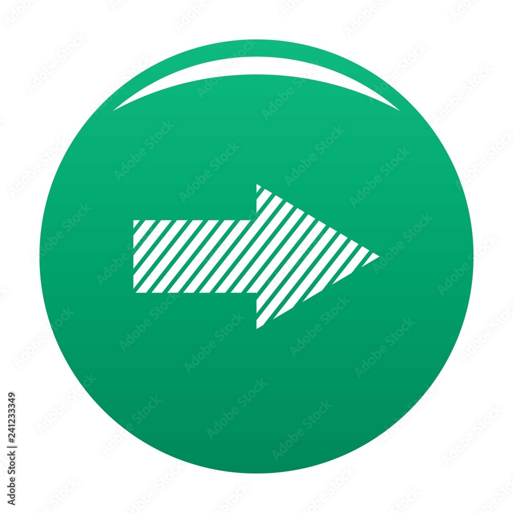 Arrow icon in black. Simple illustration of arrow icon vector isolated on white background Arrow icon in black. Simple illustration of arrow icon vector isolated on white background