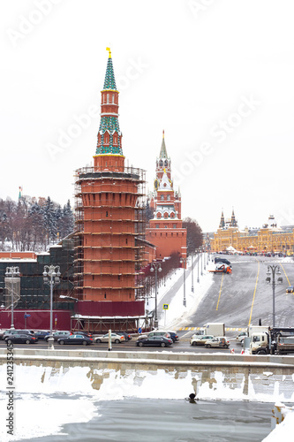 Beklemishevskaya tower of the Kremlin photo