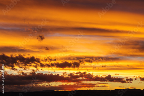 Sunset scene