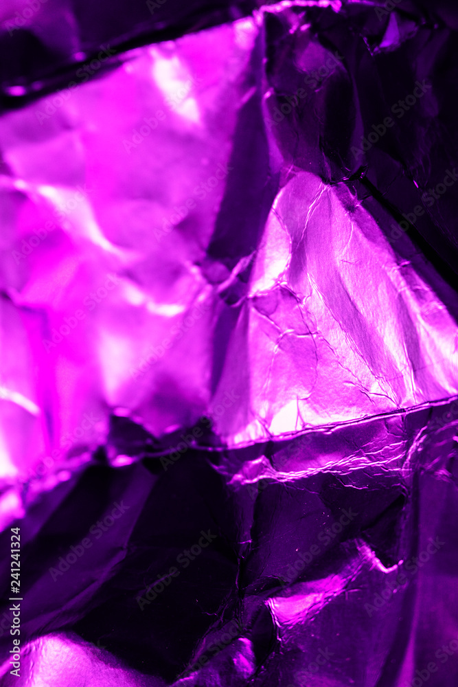 Abstract Texture Foil Shiny Background Purple, 