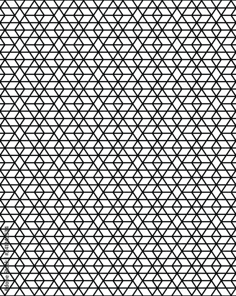 Pattern geometric line seamless luxury design, abstract background