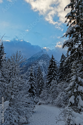 Hinterstoder Winterlandschaft