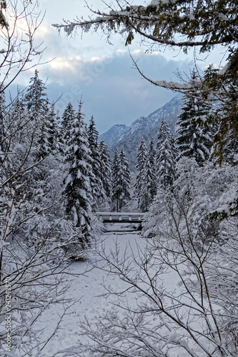 Hinterstoder Winterlandschaft