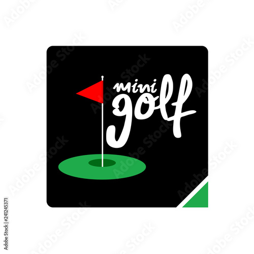 mini golf icon