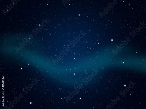 Abstract background is a space with stars nebula