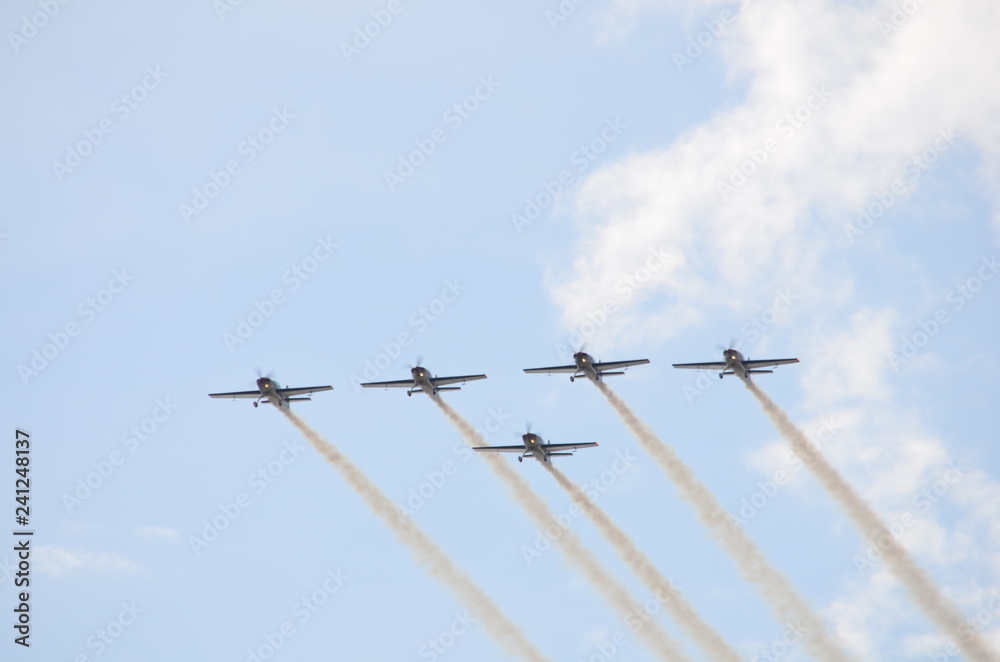 Exhibition of a chilean specialist group, with power planes, for Brazilian public. Exhibition of a chilean specialist group, with power planes, for Brazilian public.