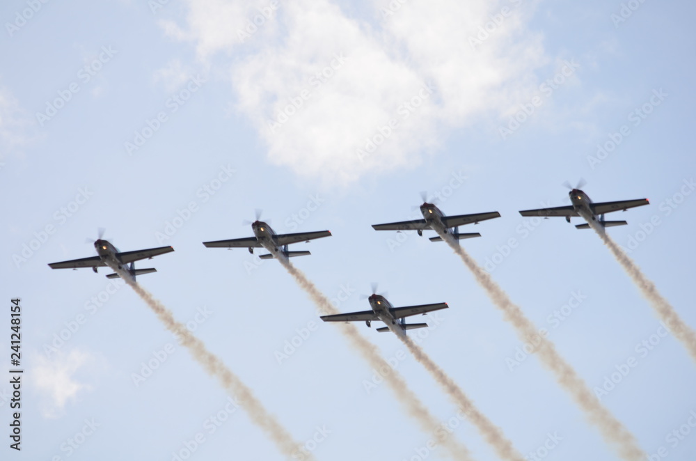 Exhibition of a chilean specialist group, with power planes, for Brazilian public. Exhibition of a chilean specialist group, with power planes, for Brazilian public.